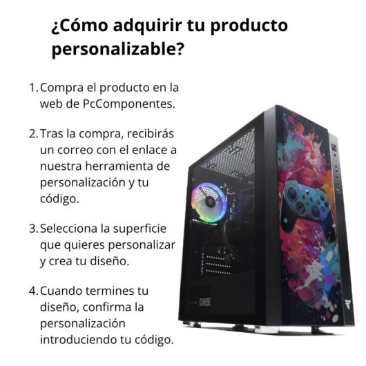 Tempest Umbra RGB Torre ATX Negra con 2 superficies personalizables