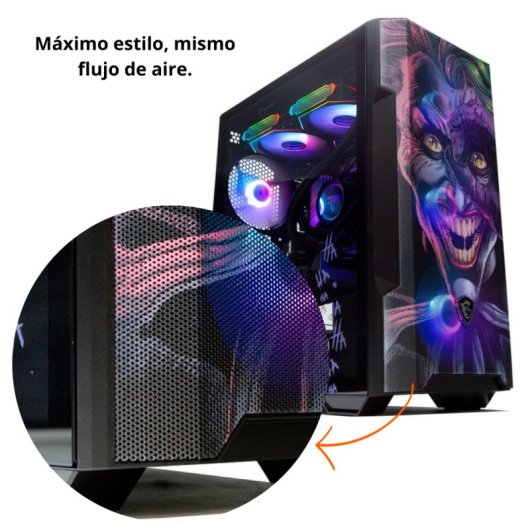 Tempest Umbra RGB Torre ATX Negra con 3 superficies personalizables