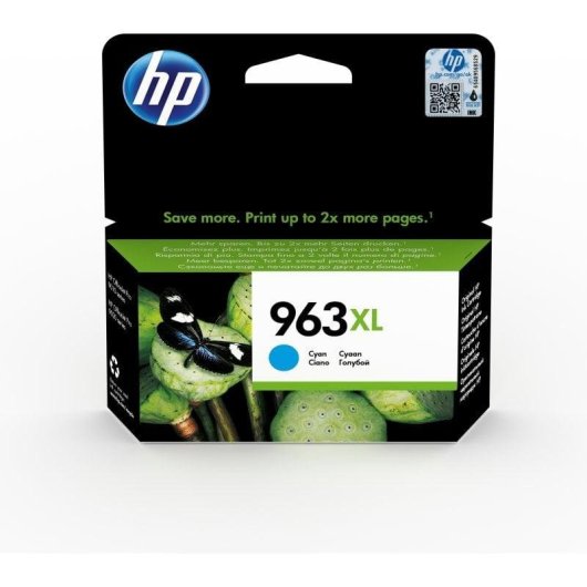 Cartouche d'encre HP 963XL Cian Original