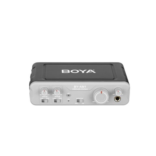 Boya BY-AM1 Mixer audio a due canali per dinamico/condensatore