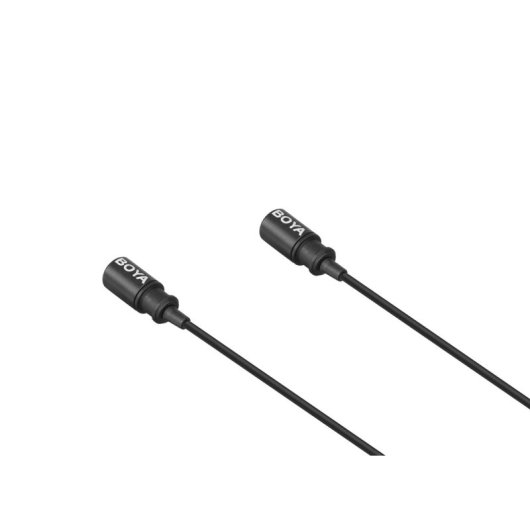 Boya BY-DM20 Kit de Grabación de Dos Canales Compatible USB-C Lightning Apple Portátiles