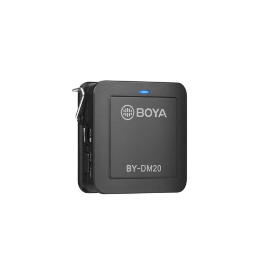 Boya BY-DM20 Kit de Grabación de Dos Canales Compatible USB-C Lightning Apple Portátiles