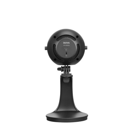 Microfone de mesa cardióide Boya By-pm300 USB Aux 3,5 mm
