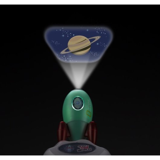 Projecteur spatial 3-en-1 National Geographic avec lampe de poche et veilleuse