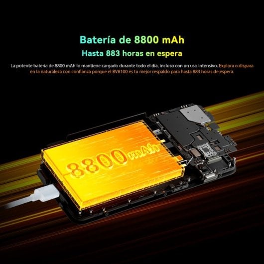 Blackview BV8100 8/256GB Negro Libre