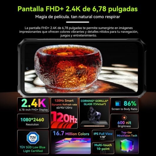 Blackview BL9000 Pro 5G 12/512GB Dorado Libre