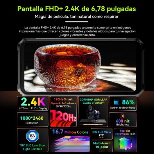Blackview BL9000 Pro 5G 12/512GB Negro Libre