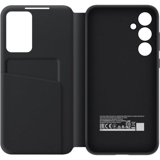 Capa tipo carteira Samsung Smart View preta para Samsung Galaxy A35 5G