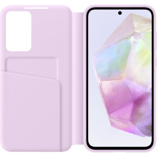 Samsung Smart View Wallet Case Funda Lavanda para Samsung Galaxy A35 5G