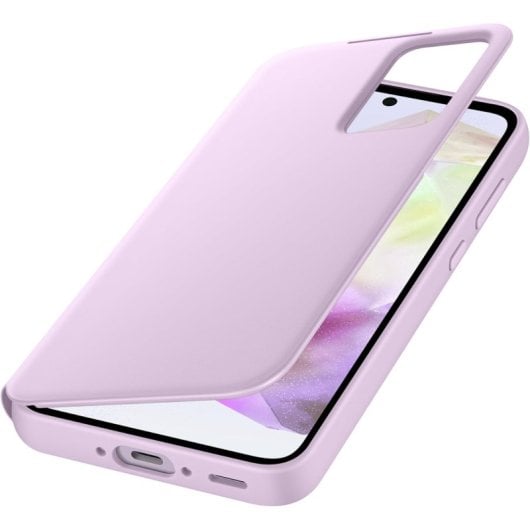 Samsung Smart View Wallet Case Funda Lavanda para Samsung Galaxy A35 5G