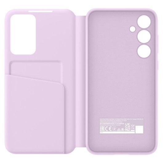 Capa Carteira Samsung Smart View Lavanda para Samsung Galaxy A55 5G