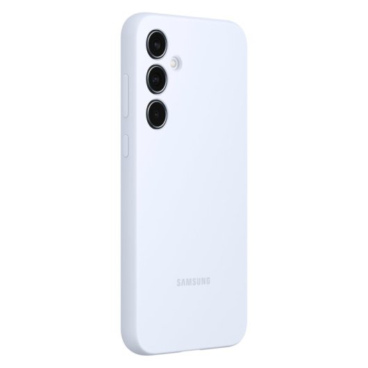 Samsung Funda Silicona Azul para Samsung Galaxy A35 5G