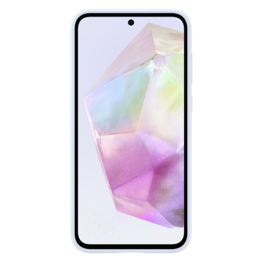 Samsung Funda Silicona Azul para Samsung Galaxy A35 5G