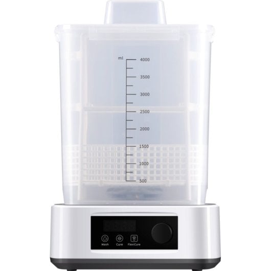 Reinigungs- und Aushärtegerät Anycubic Wash & Cure 3.0 3L Flexicure Goodeneck UV 405 nm Weiß