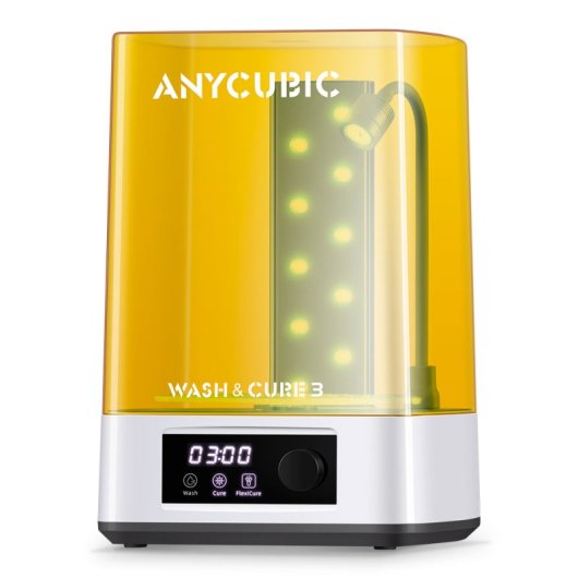 Macchina per lavare e polimerizzare Anycubic Wash & Cure 3.0 4L