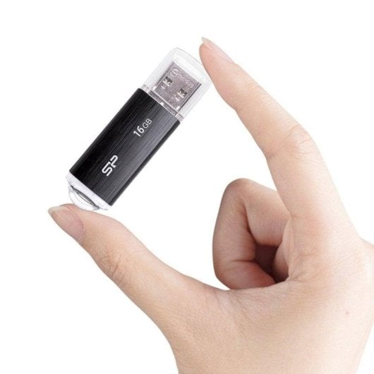 Pen Drive Silicon Power Ultima U02 16GB USB 2.0 Preto