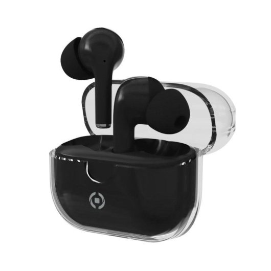 Auriculares Celly CLEAR True Wireless Bluetooth 5.3 com Microfone e ANC Branco