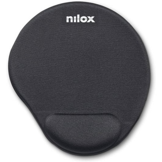Nilox NXMPE01 Alfombrilla Ergonómica Negra