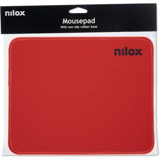 Alfombrilla para ratón Nilox NXMP003 Roja 260 x 210 mm
