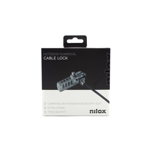 Nilox NXSC002 Candado de Seguridad con Combinación K-slot 1.8m