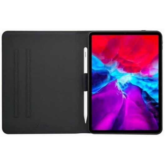Celly Schwarze Hülle für Samsung Galaxy Tab S7+/S7FE/S8+