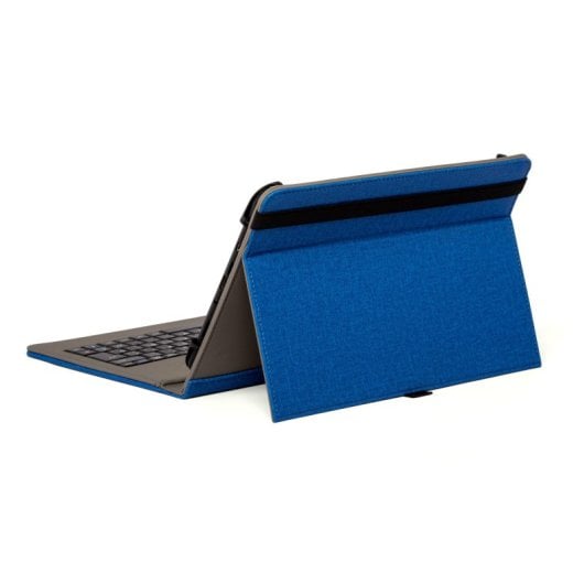 Nilox NXKB01 Blaue USB-Tastaturhülle für Tablets bis zu 10,5 Zoll