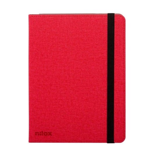 Capa com Teclado USB Nilox NXKB01 Vermelha para Tablets até 10,5"