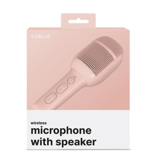 Celly Micrófono Inalámbrico para Niños Rosa