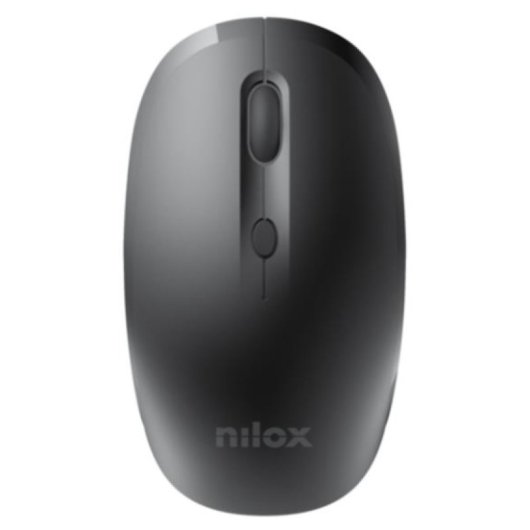 Nilox NXMOWI4002 Ratón Wireless Recargable USB-C 3200DPI Negro