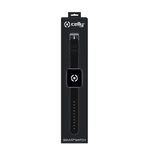 Celly TrainerWatch Smartwatch con Función Llamada Negro
