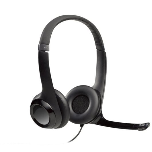Logitech C920s Pro Webcam Full HD con Corrección de Iluminación + Logitech H390 Auriculares con Supresión de Ruido