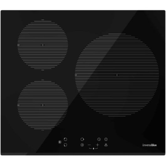 Universal Blue Meissa 6070B Placa de Inducción 3 Zonas 59cm Negra