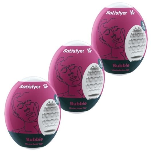 Satisfyer - 3 Bubble Masturbator-Eier
