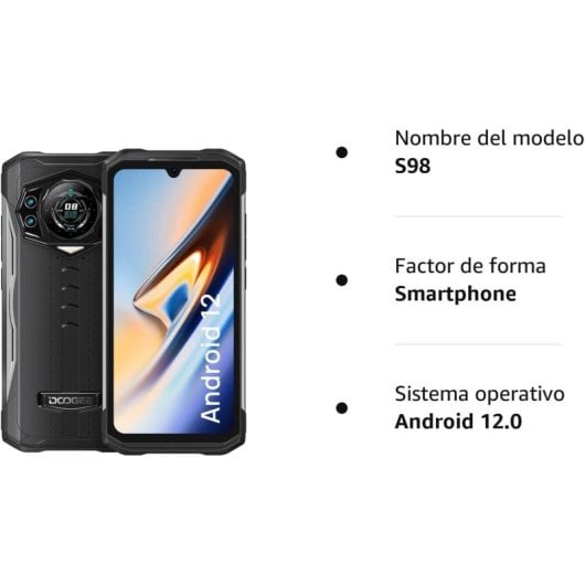 Doogee S98 8/256GB Rojo Libre