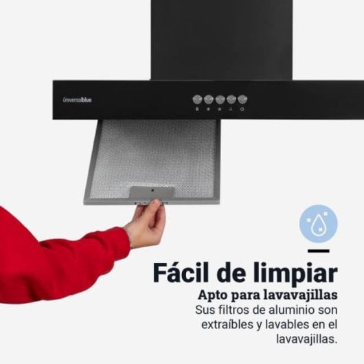 Universal Blue Kenia 6060B Campana Convencional Cristal 60cm C