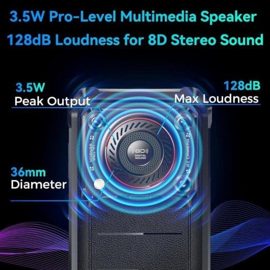 Oukitel WP36 4G 8GB 128GB 6.52" Noir