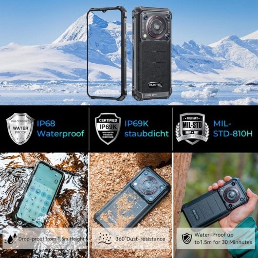 Oukitel WP36 8/128GB Noir Gratuit