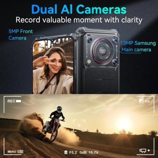 Oukitel WP36 8/128GB Noir Gratuit