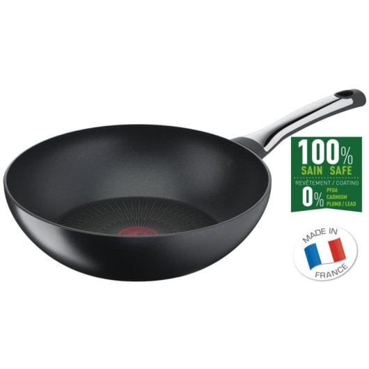 Tefal G26919 Excellence Wok Multiuso 28 cm Schwarz