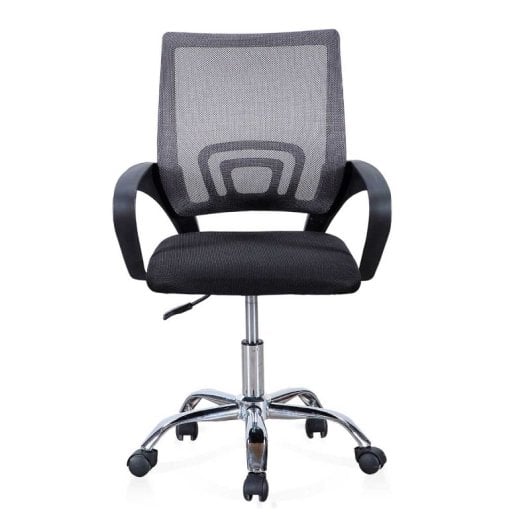 Adec Vita Cadeira de Estudo Giratória com Altura Regulável 90-102x60x60cm Preta/Cinzenta
