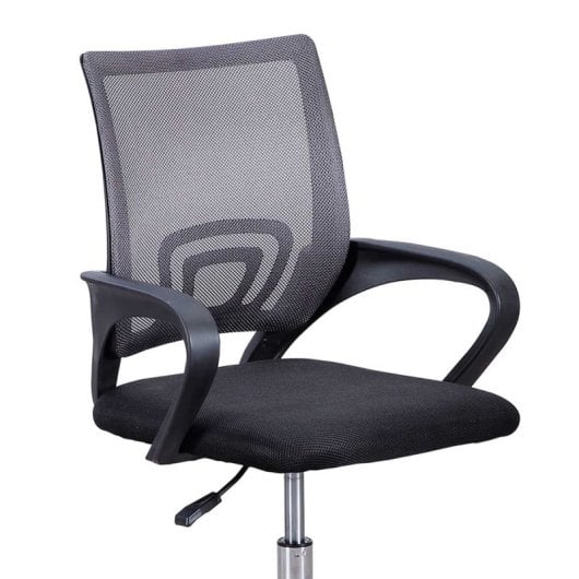 Adec Vita Cadeira de Estudo Giratória com Altura Regulável 90-102x60x60cm Preta/Cinzenta