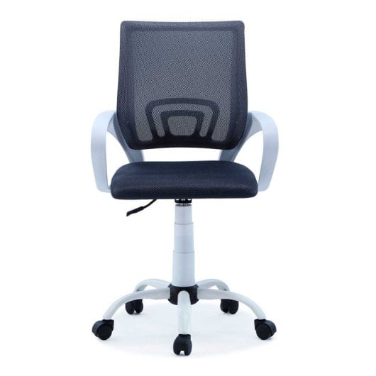 Adec Silla De Estudio Line Tejido Red Transpirable 3d Altura Regulable Gris Oscuro 90-102x60x60 Cm