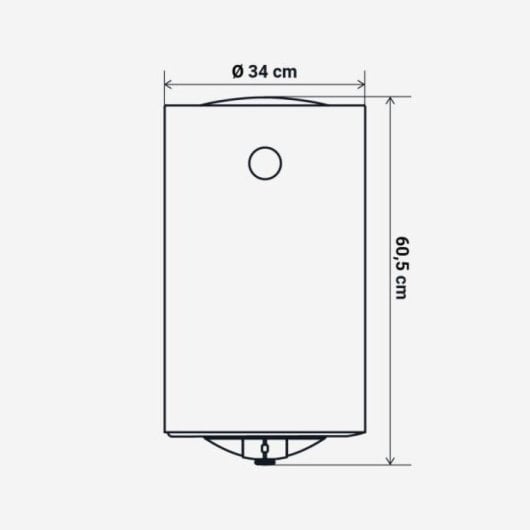 Universal Blue Niágara 3030 Termo Eléctrico Vertical 30L C