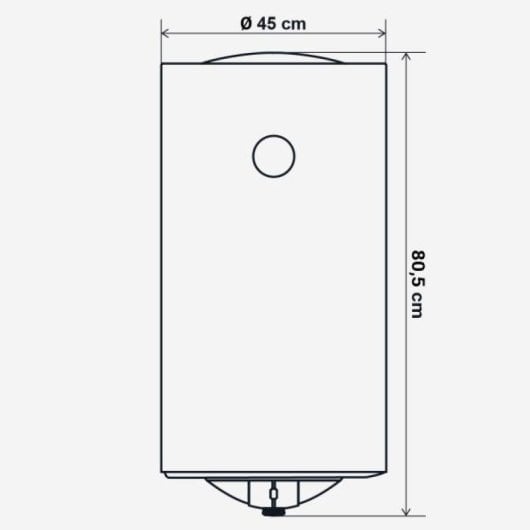 Universal Blue Niágara 3080 Termo Eléctrico Vertical 80L C