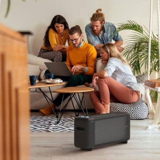 Radiador de Mica Universal Blue INKA 4020B 1500W Preto