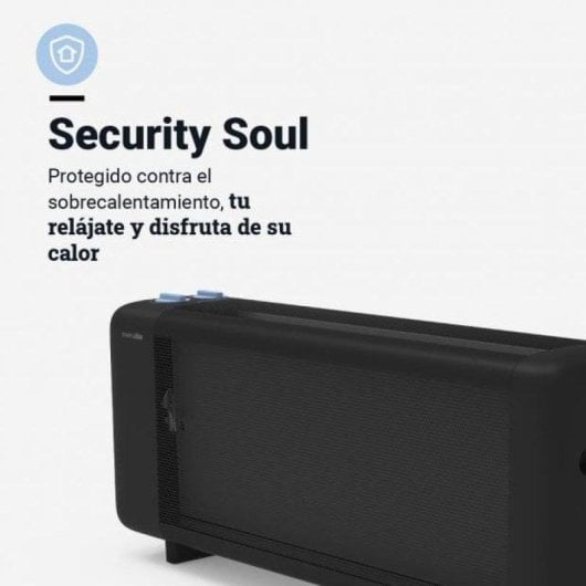 Radiador de Mica Universal Blue INKA 4020B 1500W Preto