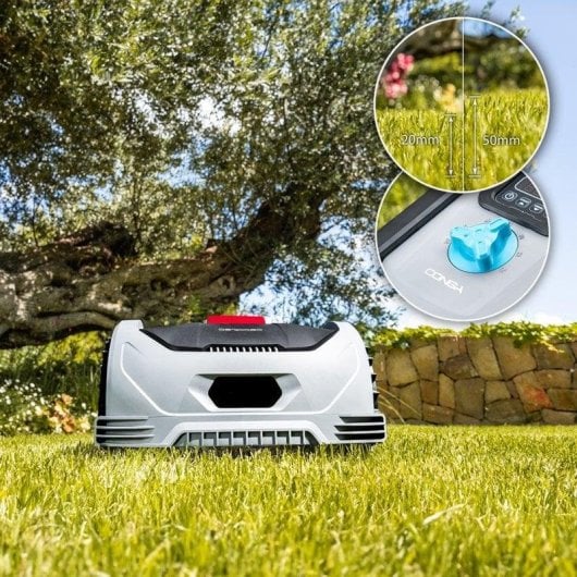 Cortador de Relva Cecotec Conga GrassHopper 500 Connected Robot Brushless 500 m² IPX5 APP