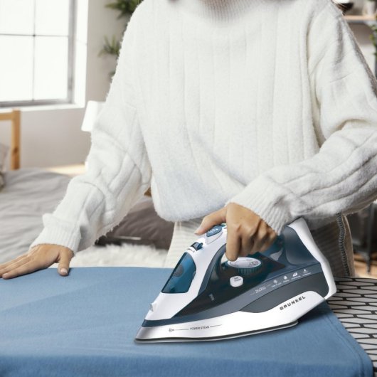 Grunkel PL-2600 Plancha de Vapor 2600W Capacidad 370ml Blanca