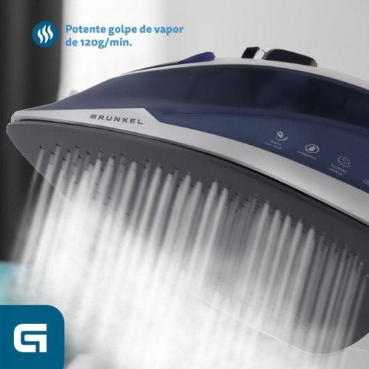 Grunkel PL-22NS Planca de Vapor 2200W Capacidad 280ml Azul