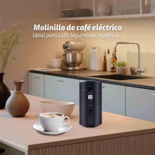 Molinillo eléctrico Grunkel MO-150R 150W 50g Negro